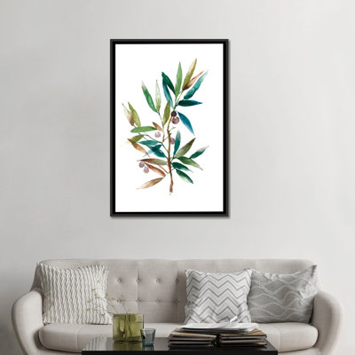 Olive Branch II par Asia Jensen - Estampe numérique sur toile tendue avec châssis