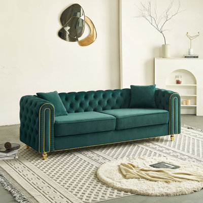 86'' W Luxury Modern Tufted Sofa