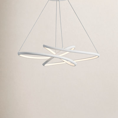 Peabody Dimmable LED Geometric Chandelier