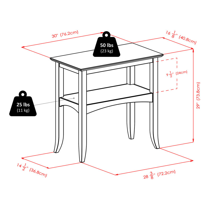 Alameda 30'' Console Table