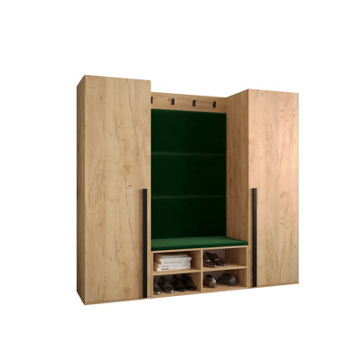 Jasmarie Hall Tree with Bench and Shoe Storage