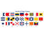 Drapeau nautique X - impression-38025465