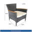 Ensemble de 4 chaises de patio en rotin toutes saisons-1658901108