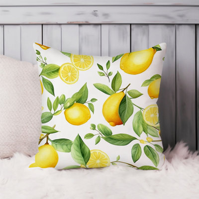 Food and Kitchen Lemon Pattern IV Cottage