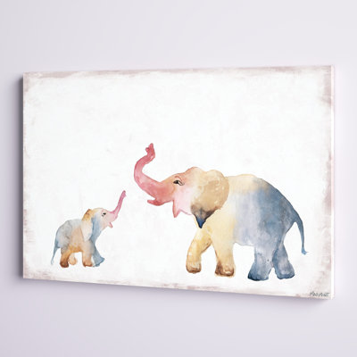 Reproduction d'art sur toile tendue, "Johanna to maman"