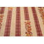 Tapis de zone en laine beige/rouge 6 pi x 9 pi one-of-kind à la main noué la Kilgour