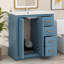 Ensemble de meuble-lavabo autoportant 36 po avec 3 tiroirs en céramique 36 po-116830607
