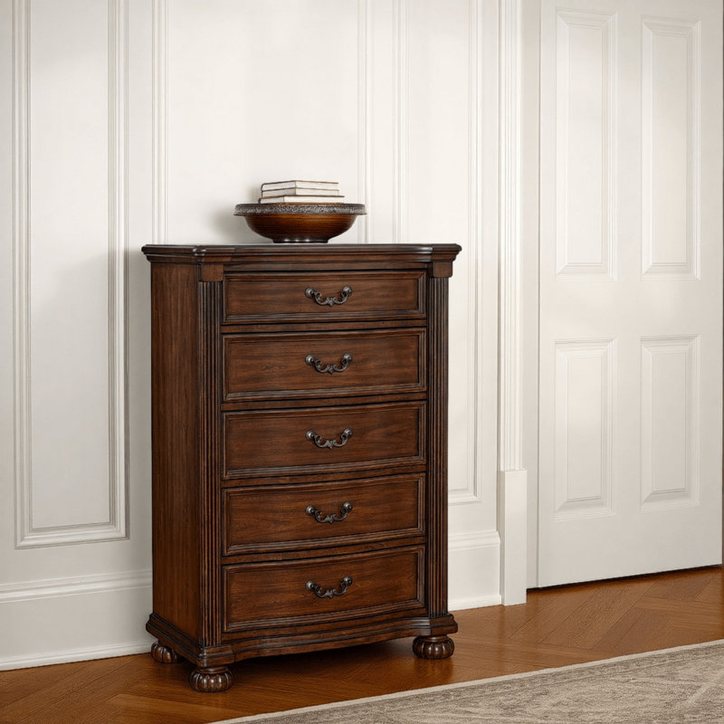 Commode 5 tiroirs Laon