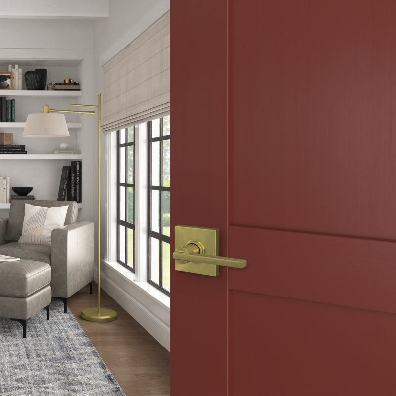 Latitude Passage Leverset with Collins Rosette, Matte Black