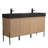 Ebern Designs Yordana Bathroom Vanity 60" Wide - Double Sink-942915832-942915833