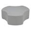 Tabouret en dents de scie de style savoir-faire modulaire modulable pour les salles de classe de bureau, de maison, de détente et d'école avec structure durable 1021NLG-64496010-64496012