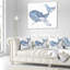 Grand coussin de baleine aquarelle animal-30967645-30967649