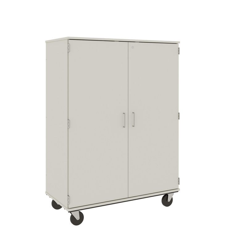 Armoire de salle de classe à 6 compartiments avec roulettes, Mirage