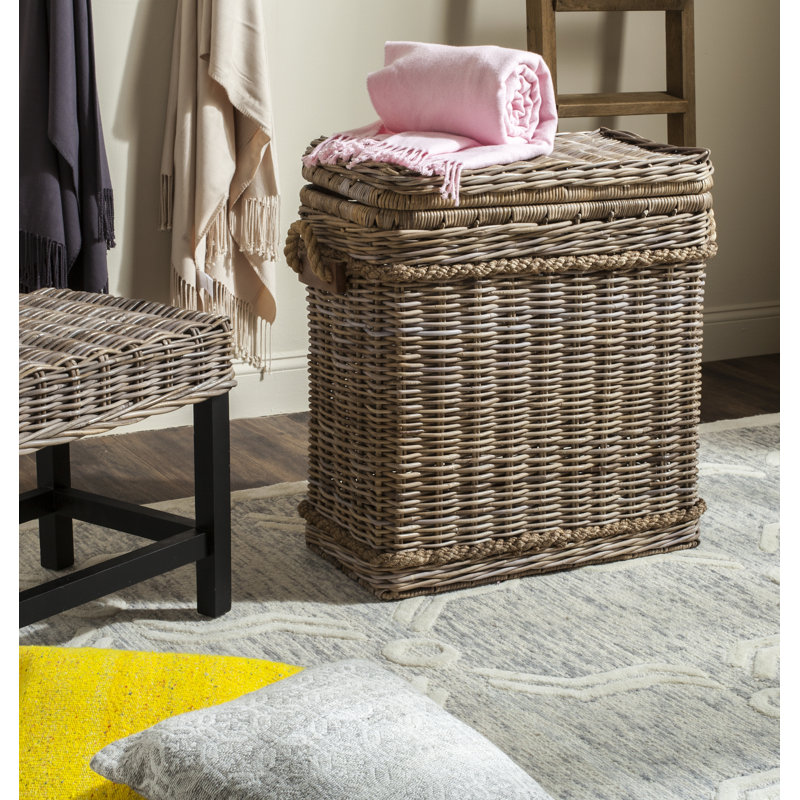 Coffre en osier Whyte, Light Brown