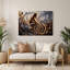 «Music Tuba», art mural en métal brun-647598759