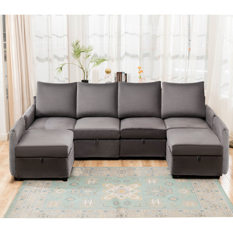Javonnie Upholstered 96'' Sofa