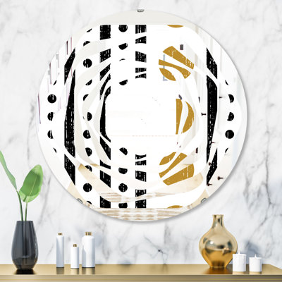 Miroir de salle de bain sans cadre moderne et contemporain Whirl