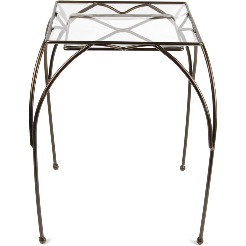 Metal Pedestal Plant Stand