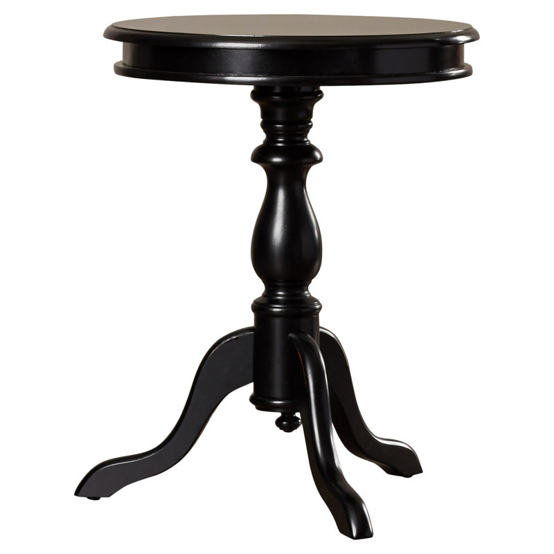 End Table, Antique Black