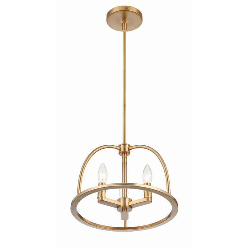 Addis 3-Light Chandelier, Or