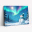 «Snowman Winter», art mural sur toile-121122029