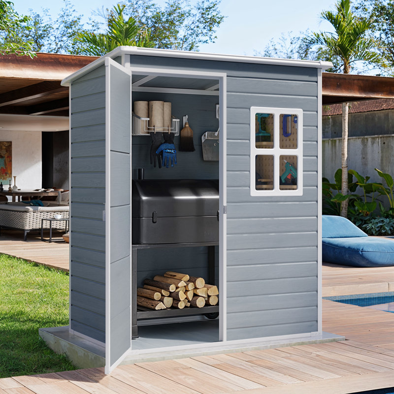 Outdoor Resin Storage Shed