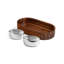 Nambe Oblong Nest Chip And Dip