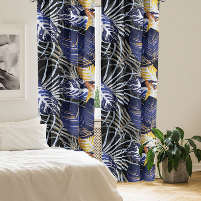 Semi Sheer Curtain Pair