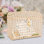 Boîte pour carte de mariage avec serrure à cœur