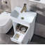 Ensemble de meuble-lavabo simple 18 po Modern-673092374