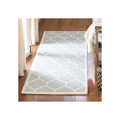 Carolene Hand Tufted Wool Geometric Rug