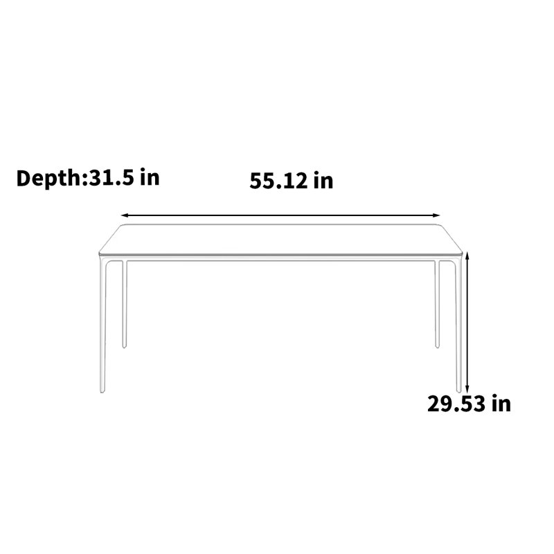 Suhaana, 29.53"H x 55.12"L x 31.5"W