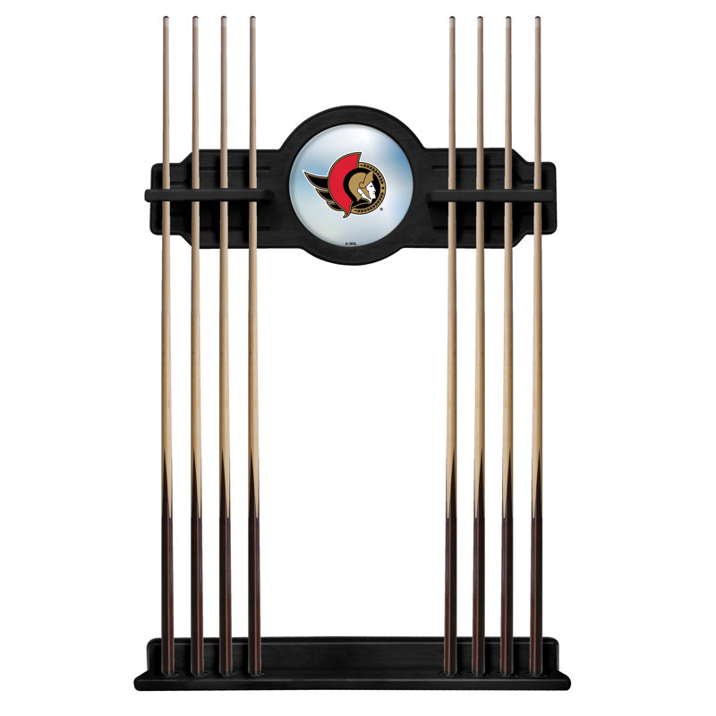 Porte-queues de billard 14 po NHL, Noir, Ottawa Senators