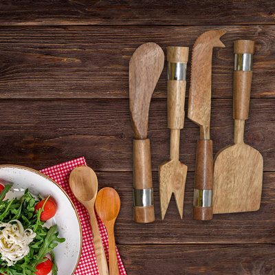 4 Piece Cheese Serving Set