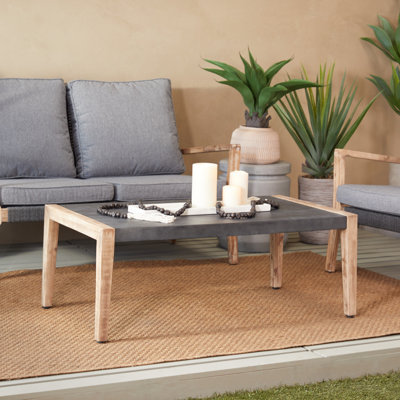 Lyssa Rectangular Outdoor Dining Table ,