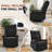 Recliner Chair, 360° Swivel Rocking Recliner for Living Room,Rocker Recliner Chair With Side Pockets-485641842