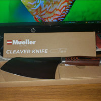 Mueller UltraForged Professional Meat Cleaver Knife 7 Handmade High-Carbon  C