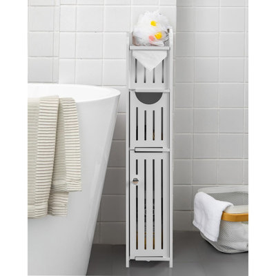 Armoire de rangement pour salle de bain: petit rangement de salle de bain - Toilette