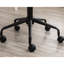 Fauteuil pivotant pour le bureau, coussin en velours bleu, rotation à 360 degrés, siège réglable pour appareil de levage, mousse haute, option