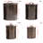 Set Of 4 Canisters Metal Canister - Set of 4