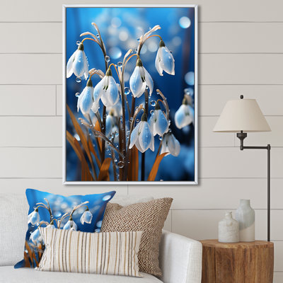 " Winter Snowdrop Flower Photography I "