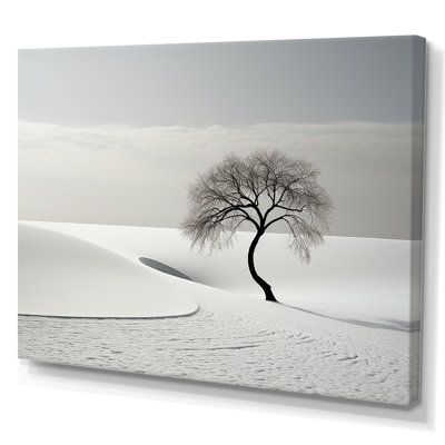 Paysage d'hiver photo I sur toile