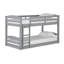Lit superposé simple en bois massif Greylen par Harriet Bee