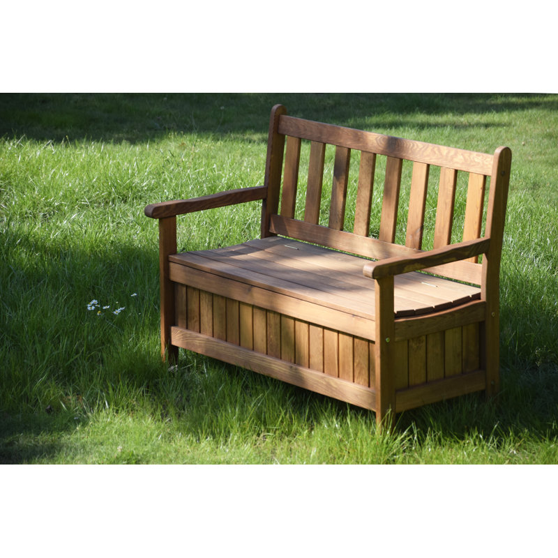 Phipps Solid Wood Pine Outdoor Bench