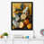 Black Single Picture Framed Canvas