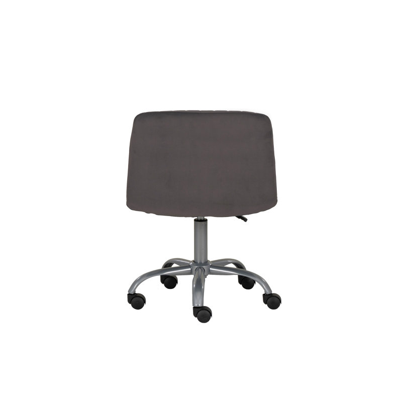 Morency Swivel Office Chair, Gray