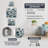 Riffat Metal Wall Clock