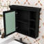 Armoire à pharmacie murale avec miroir et tablettes de rangement pour salle de bain Xyliah-1874114831