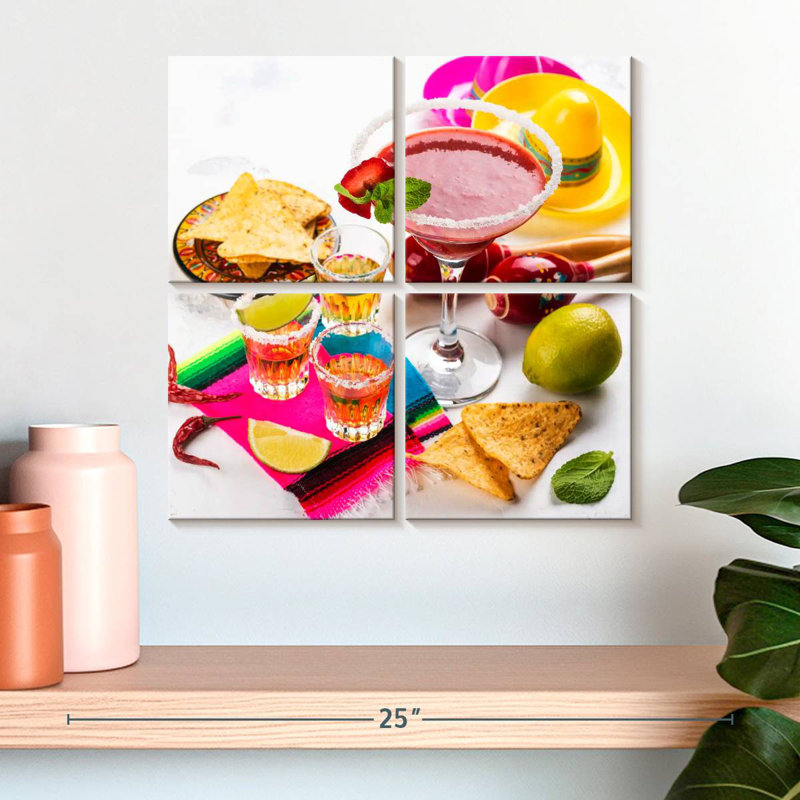 Yarlin festif Cinco De Mayo, H 18 po x l 18 po