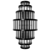Waldorf Metal And Glass Rod Wall Sconce
